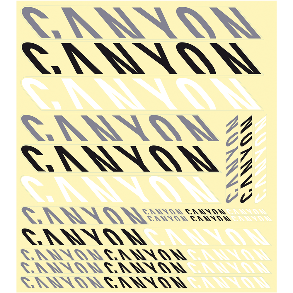 Canyon Sticker Kit